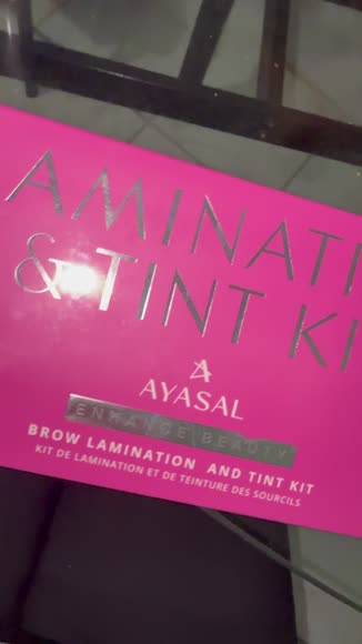Video review of  Eyebrow Lamination & Tint Kit  by 67937bf27d9a2abceb0e15af