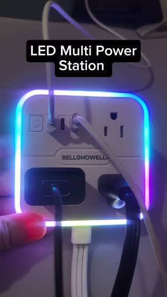 Video review of Bell + Howell RGB Power Station  by 66df47368b5d0c71b3ec46e8