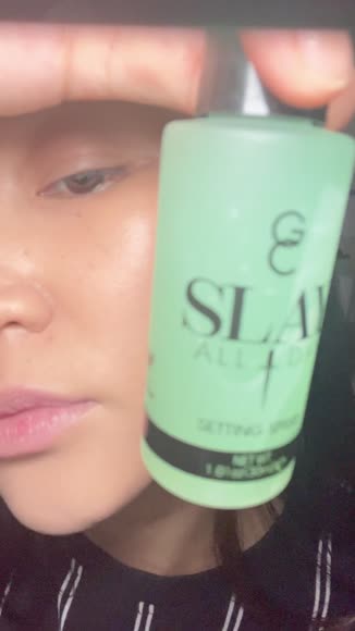 Video review of  Slay All Day Setting Mist For Flawless Makeup Control Travel Size  by 6793043a7ce0726fa0ee9a43