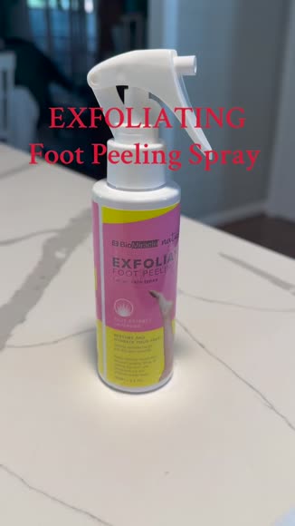 Video review of Mybiomiracle Exfoliating Foot Peeling Spray  by 6767a5dc83d91c8ea69c1b96