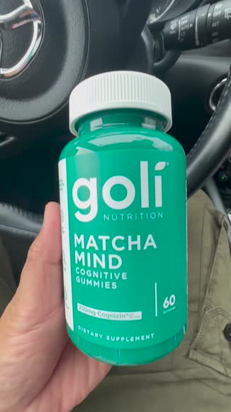 Video review of Goli Nutrition Matcha Mind Gummies with Cognizin  by 676c5b91ce56913c072719a5