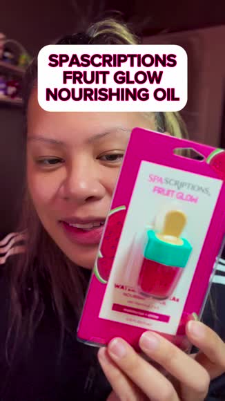 Video review of Spascriptions Fruit Glow Nourishing Lip Oil  by caranas520