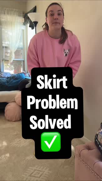 Video review of SheBird The Luxe Rib Girlfriend Skirt With Built-In Shorts  by anxiouscuriosity