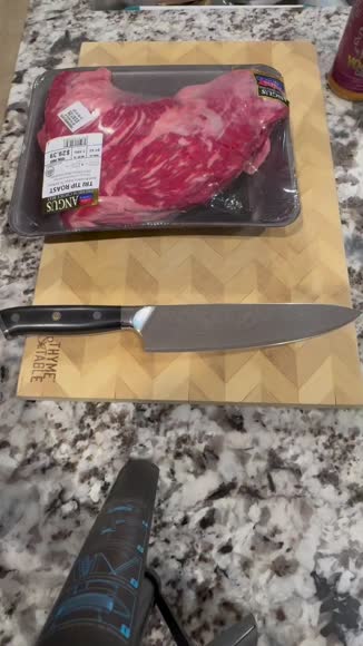 Video review of Cooksy 8 Inch Chef's Knife VG-10 Damascus Blade With G10 Handle  by 678582558f2437b643207e39