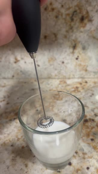 Video review of Zulay Kitchen Powerful Milk Frother Wand With Stand-Ultra Fast Handheld Drink Mixer  by 66bd4c49874e770ca0b19949