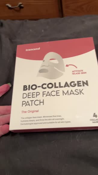Video review of Trancend Bio-Collagen Deep Face Mask Patch  by petersontammy844