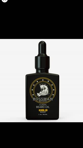 Video review of BOSSMAN All Natural Beard Oil  by 67c871b774910e02415f80e4