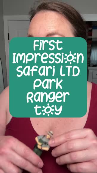 Video review of Safari Ltd® Jim the Park Ranger Toy  by ourcoopeduplife