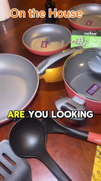 Video review of Nutrichef Effortless Cooking: Nonstick Kitchen Cookware Set  by 675e447e5eefd0d8491fafa7