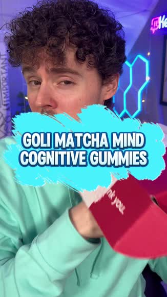 Video review of Goli Nutrition Matcha Mind Gummies with Cognizin  by kc__5