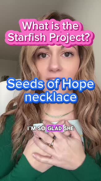 Video review of Starfish Project Seeds of Hope Necklace  by 678834d9970fd4f70157b9b0