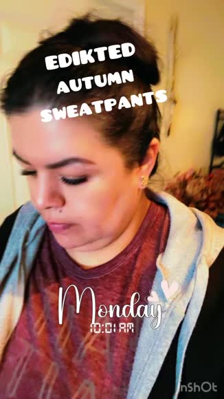Video review of Edikted Autumn Sweatpants  by 67901646b7e50dc7cb52ceeb