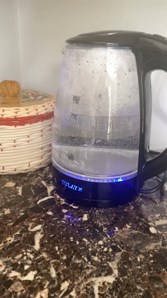 Video review of Zulay Kitchen Premium Glass Electric Kettle - Fast Boiling & Easy-Use Handle  by 67d37a3b7c0f2c6bdb18a3a2