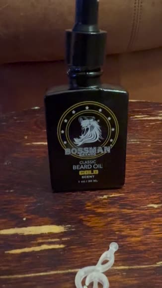 Video review of BOSSMAN All Natural Beard Oil  by 674bb921392762794addf63f