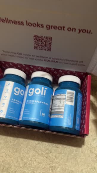 Video review of Goli Nutrition Stress-relief Ashwagandha Gummies with potent KMS-66 Ashwagandha andVitamin D  by 67debbd62bb7f1a74a7bfece