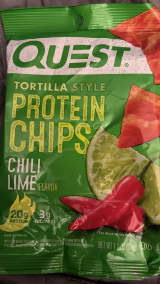 Video review of  Quest Tortilla Protein Chips  by 67a15fe04bae8b1ef734dc7d