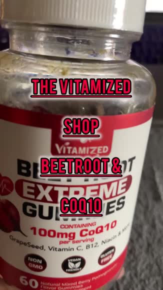 Video review of The VITAMIZED Shop Extreme Beetroot Formula & COQ10 With Grape Seed Extract  by 67657fcd55eea9ebbb177bb8