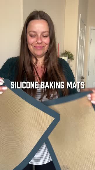 Video review of Zulay Kitchen 2-Pack Non-Stick Silicone Baking Mat Sheets  by balancedbowlcontact