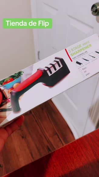 Video review of Krediz 3 Stage Knife Sharpener  by 6785ec03f3a3e09d43b9ea84