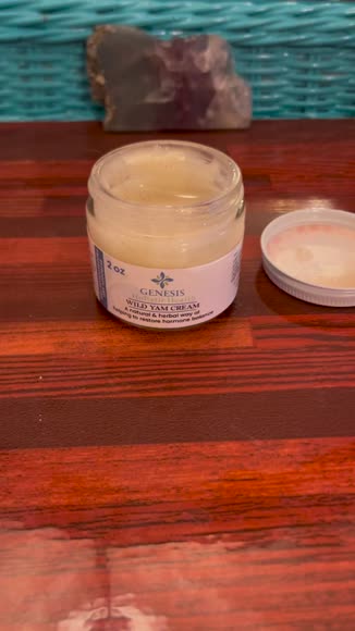 Video review of Genesis Holistic Health 2oz Women's Natural Hormone Support Cream Helping with Acne, Painful Cycles, Night Sweats, Hot Flashes, hormonal acne and Menopausal Issues  by 6773517a851a79ae41d951b5