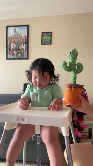 Video review of Infinite Basics Dancing Cactus Mimicking Toy, USB-C Rechargeable  by 67887781b542353a94e67b3e