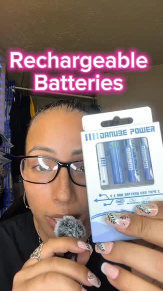 Video review of Danube Power Sustainable USB-C Rechargeable AAA - no wall charger needed  by 679dfef7a62ad0e904dfcbf7