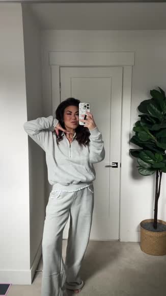 Video review of Edikted Ashtin Ruffle Trim Sweatpants  by aprilswaine
