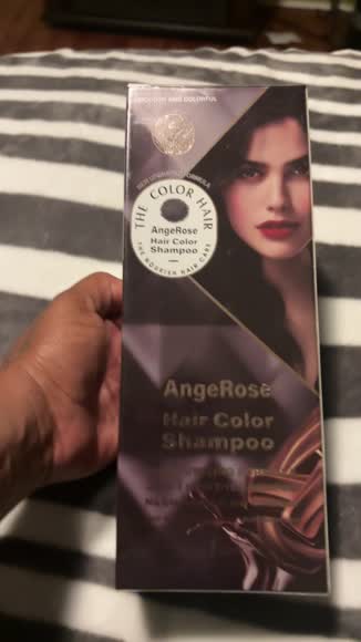 Video review of AngeRose Natural Black 3-in-1 Hair Color Dye+ Shampoo+ Conditioner, Hair Dye Shampoo, Instant Grey Hair Coverage, Perfect Gifts for Women & Men  by 679318337186de27f266b514
