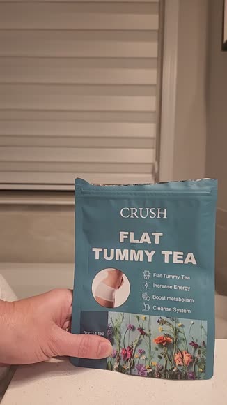 Video review of CRUSH COS Natural Flat Tummy Detox Tea, Cleansing Tea  by 6788606661cf8e6b0238babd