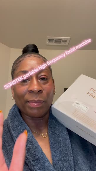 Video review of VYSN Signstek Portable High Frequency Wand for Skin Tightening Acne Spot  by 679595dd22b68333a895d6c9