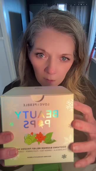 Video review of Love & Pebble Beauty Pops Soothing Barrier Frozen Serum Kit  by cay_wolfe60
