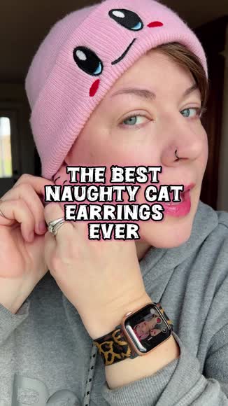 Video review of RIPNDIP Naughty Jerm Earrings  by 6784788ad0ef1413a507e697