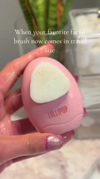 Video review of Lollipop Brushes Dual-Sided Facial Cleansing Brush for Gentle Exfoliation  by 66f5dee9d8045fe75293a899