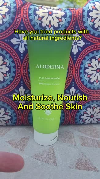 Video review of Aloderma Pure Aloe Vera Gel 114g  by deniselanier553