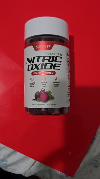 Video review of SNAP Supplements Nitric Oxide Gummies – Get Pumped & Energized 💪Boost Blood Flow, Enhance Stamina & Support Heart Health with Tasty, Sugar-Free Peach Gummies  by 67848ab7cf13bab893c0c408