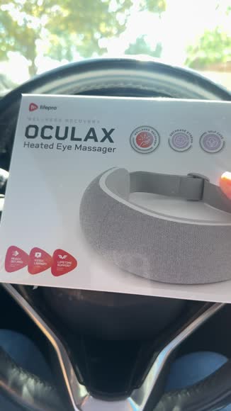 Video review of Lifepro Headache Relief Device - Smart Eye Massager for Migraines with Heat, Vibration and Bluetooth Musi  by 66be9980c0af361d8f667e9a
