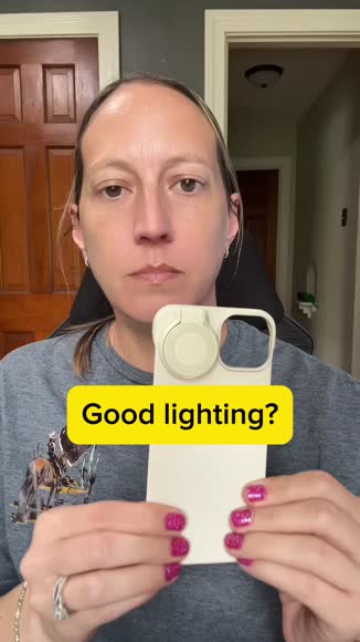 Video review of Infinite Basics Ring Selfie Flip Light IPhone Case - 3 Colors  by 678281680610370abd42bf35