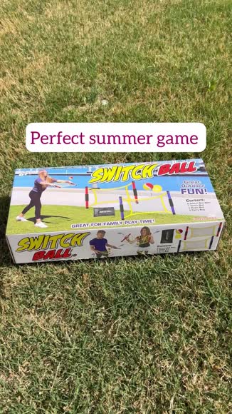 Video review of Funsparks Switch Ball Game, Launch Ball from Net, Pass Back & Forth - Improve Hand-Eye Coordination, Lateral Movement and Fine Motor Skills  by 672914221bb80879fd3bdb3e