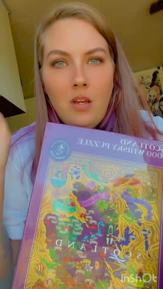 Video review of Water & Wines Whisky Puzzle - Scotland - Featuring Scottish whisky distilleries & history- perfect gift for whisky lovers  by kseller