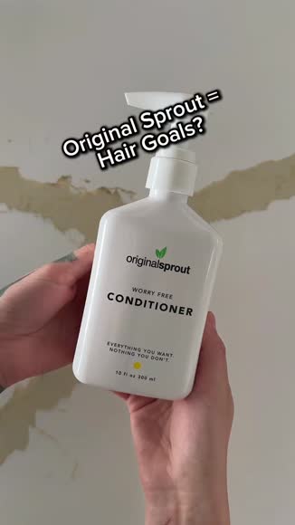 Video review of Original Sprout Original Sprout Worry Free Conditioner, Vegan conditioner with Citrus and Vanilla scent  by 6607660d3cb7e557f65815a9