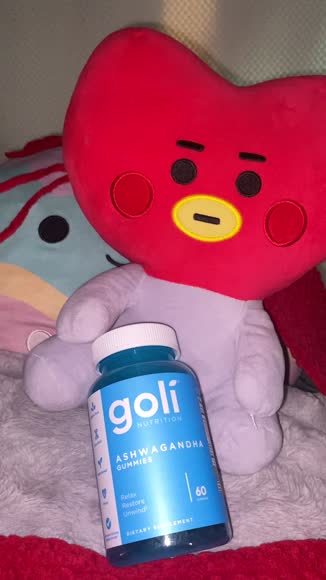 Video review of Goli Nutrition Ashwagandha Gummies with Vitamin D to reduce stress, support sleep  by 678b5600b9d48bade45b6a8f