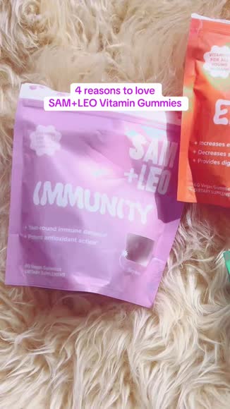 Video review of SAM+LEO Immunity Gummy Vitamins | Back to School Essentials  by hi__74