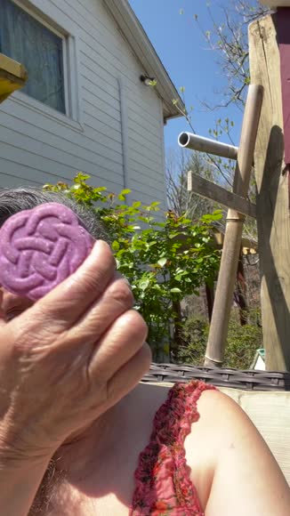 Video review of Viori Beauty Purple-Toning Shampoo Bar For Blonde & Gray Hair  by 676fb73f502978648cd11cea