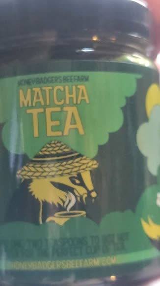 Video review of Honey Badgers Bee Farm Matcha Green Honey Tea  by badbluejoe1