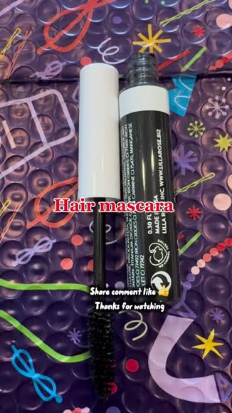 Video review of Lilla Rose Hair Mascara #4321  by 678d595ee986182e6048b188