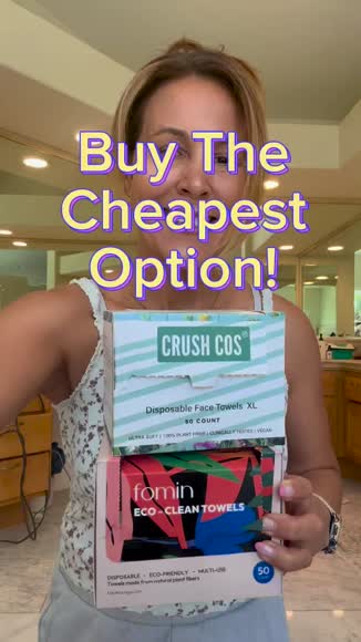 Video review of CRUSH COS Disposable Facial Wipes  by 677b1904deb5f0fc481ad7d3