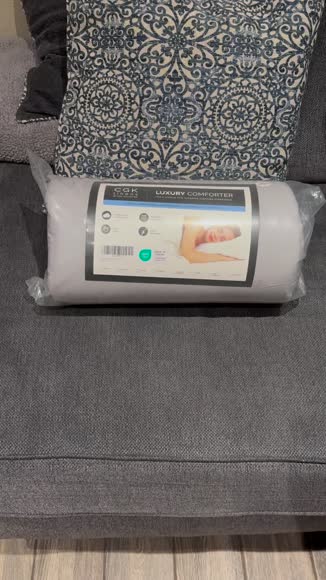 Video review of CGK Linens Down Alternative Queen Size Comforter, All-Season Fluffy Duvet Insert-Light Grey  by 67702448cf593063a15dbba7