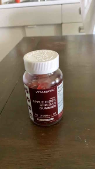 Video review of Vitamatic Apple Cider Vinegar Gummies - 1000mg per Serving - 60 Vegan Gummies - ACV Gummies for Detox, Weight Loss Support, Energy Boost, Digestion & Gut Health  by 679293679b7067ba27763cc2