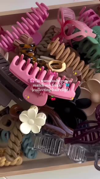 Video review of Ellie Rose Berry Luxe Claw Clips Set of 3 - Hair Clips / Hair Claws  by 658b41c4372960ecefe48d22