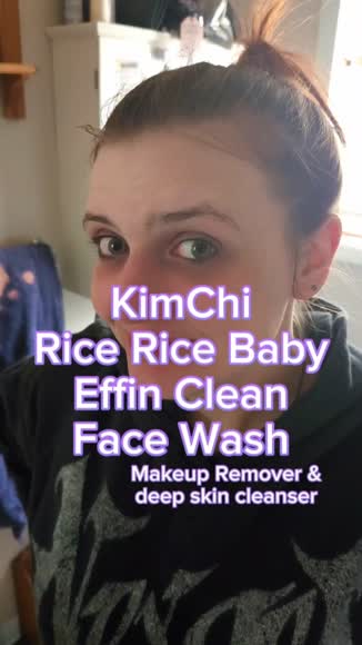 Video review of Kim Chi Chic Beauty RICE RICE BABY FOAMING MAKEUP REMOVING FACE WASH  by 6786dca52aea9a8282b0cf05